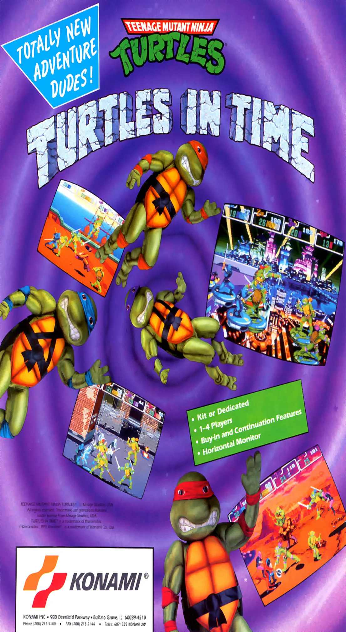 Turtles in Time