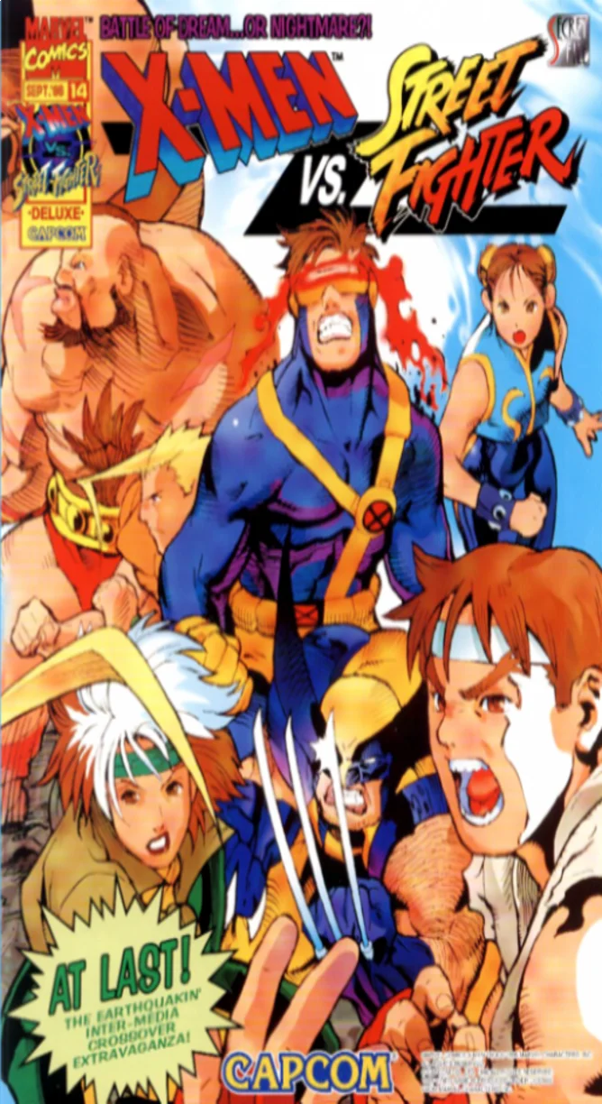 X-men vs Street Fighter